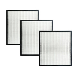 3 Pièces Filtres HEPA Pour FZ-F30HFE Pointu Purificateur D'air Nettoyant Blanc 310x280mm