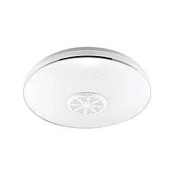 Universal Plafonnier Bluetooth 36W avec haut-parleur, lumière réglable pour salon, chambre, cuisine, salle à manger