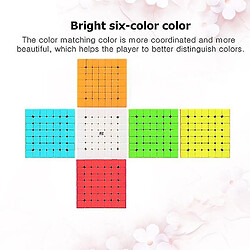 Acheter Universal 7x7x7 Magic Speed Stickers Innombrables Cubes Pro Puzzle Cube Brain Trailer Adulte Adulte Tourne en douceur