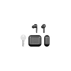 RYGHT LAEKA - Ecouteurs sans fil bluetooth avec boitier réduction de bruit active ANC pour "IPHONE 7" (NOIR)