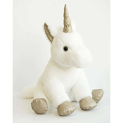 Peluche Licorne Or 45 cm - Histoire d'Ours