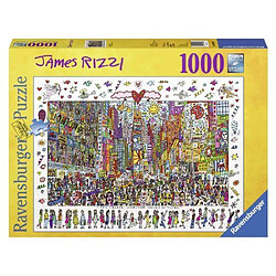 Ravensburger - 19069 - Puzzle Classique - Times Square - James Rizzi - 1000 Pièces 