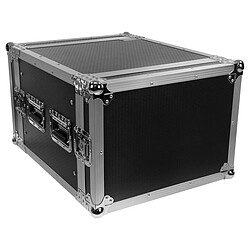 Flight case Rack 8U Plugger 