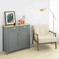 Avis SoBuy FSB25-HG Buffet Commode Armoire de Rangement Table Console Meuble de Rangement pour entrée Chambre Salon