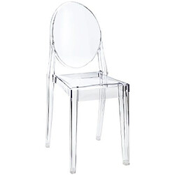 Kartell 4857B4 Chaise Victoria Ghost (Transparent)