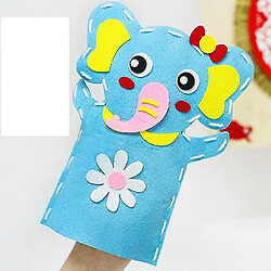 Universal Felt Animals Hand Puppets Crafts Kits Fabric Toys Fabriqué à la main 