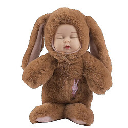 Universal Mignon de lapin de lapin endormi pendentif en peluche en peluche