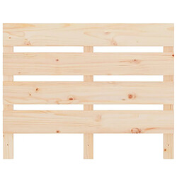 Avis Maison Chic Tête de lit scandinave pour lit adulte,Meuble de chambre 100x3x80 cm Bois massif de pin -MN39063