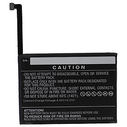 vhbw Batterie remplacement pour Nokia HQ480 pour téléphone portable (4400mAh, 3,85V, Li-polymère)