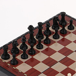 Acheter Jeu d'échecs international Jeu d'échecs pliable avec jeu de pièces 19x19cm