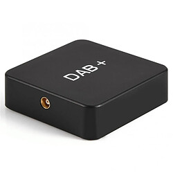 Universal Adaptateur pour récepteur radio DAB DAB + Box Récepteur radio numérique avec antenne(Le noir)