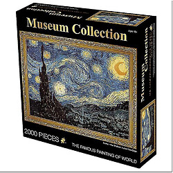 Universal 2000 pièces peinture à l'huile adulte puzzle jouet éducatif, cadeau d'anniversaire de décompression créatif 