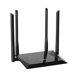 Avis NC Routeur WiFi sans Fil Gigabit AC1200 2.4/5 GHz Dual Band 10/100 Mbit Noir Mode 4-en-1 WPS