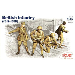 Icm Figurine Mignature British Infantry (1917-1918)