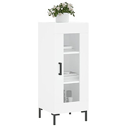 Avis Maison Chic Buffet,Meuble de Rangement,commode pour salon,Cuisine blanc 34,5x34x90 cm bois d'ingénierie -MN12450