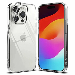 Riffi Coque arrière en silicone ultra fine Riff pour Apple iPhone 15 Transparente 