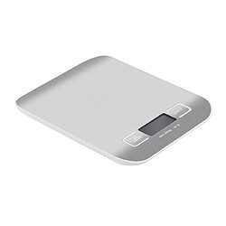 Universal Plage de 10 kg × Précision 1G Balance de cuisine numérique avec écran LCD pour afficher la précision des aliments électroniques pour la cuisson, la cuisson et la pesée(Argent)