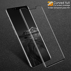 Protecteur écran en verre trempé 3D courbé plein noir pour votre Huawei Mate 20 Pro 