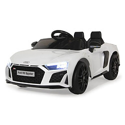 Jamara Ride-on Audi R8 Spyder V10 performance quattro blanc 