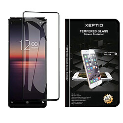 Xeptio Sony Xperia 5 III 5G vitre protection écran noir 