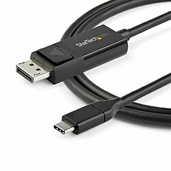 Adaptateur USB C vers DisplayPort Startech CDP2DP2MBD Noir 