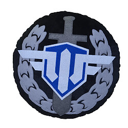 World of Tanks WORLD OF WARPLANES - Logo Oreiller en peluche (37 cm) 