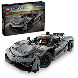 LEGO 42173 Hypercar koenigsegg jesko absolut grise