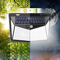 Justgreenbox Applique murale étanche à capteur de mouvement PIR à énergie solaire à LED pour jardin extérieur - 1555892-2pcs pas cher