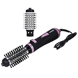 Wewoo Sèche-cheveux électrique 360 degrés de rotation brosse professionnel séchoir à cheveux peigne bigoudi violet