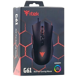 Avis itek G61 souris Droitier USB Type-A Laser 4000 DPI