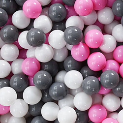 vidaXL Balles de jeu 500 pcs multicolore