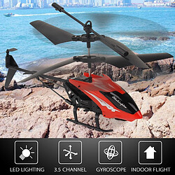 Acheter Universal 23cm RC Helicopter 2 CH 2 Channel Mini RC Drone(Rouge)