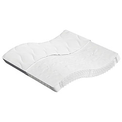 vidaXL Matelas à ressorts ensachés moyen 160x200 cm