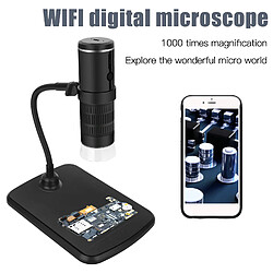 Acheter Microscope électronique industriel 2 millions de HD Numérique Mobile Téléphone WIFI Microscope 50-1000X Portable Loupe F210 Flexib