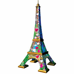 Ludendo Puzzle 3D Ravensburger 216 Pièces - Tour Eiffel Love Edition