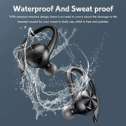 GUPBOO Casque Bluetooth TWS avec micro, écran LED pas cher