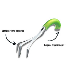 Avis Venteo - Désherbeur + cultivateur + pelle à manche xl - ROOTSLAYER - Outils de Jardin multifonction - Facile d'utilisation