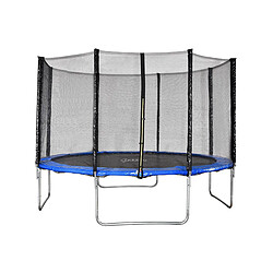 JARDIéco Trampoline Cronos Ø 3,66 m Bleu - Jardideco