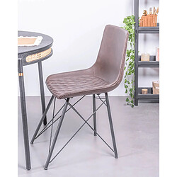 Nest Dream Lot de 2 chaises vintage - Jules