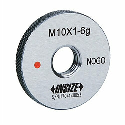 Insize 4129?2BN Baguette Jauge de bague de filetage fin, classe 6 G, Nogo, Iso1502, M2 x 0,25 mm