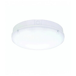 Saxby Plafonnier extérieur Forca CCT Polycarbonate transparent Matèriau : Polycarbonate Finition : Blanc brillant, Opale pc Nombre d'ampoules : 1 Puissance par ampoule : 18 Type d'ampoule : Module LED Ampoules incluses : Oui Flux Lum