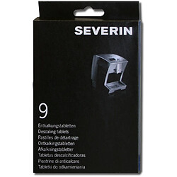 severin - zb8697 severin - lot de 9 pastilles de détartrage pour cafetière - zb8697