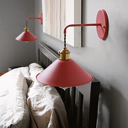 Acheter Wewoo Applique murale LED Salon créatif escalier allée chambre chevet macaron cache-pot petite lampe de mur parapluie blanc