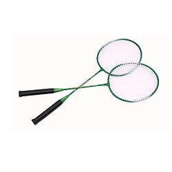 Justgreenbox Badminton Racket Stringing Offensive Single 2PC Bag Set, Vert 