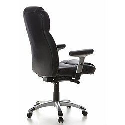 Siège de bureau / Fauteuil de direction EMBASSY 200, simili cuir noir hjh OFFICE pas cher