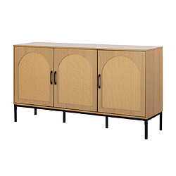 Avis Bestmobilier Nagato - buffet bas - bois - 150 cm