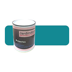 Bouchard Peintures Peinture gentiane pour meuble en bois brut 1 litre bleu turquoise 