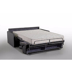 Avis Inside 75 Canapé convertible express ECLIPSE matelas 18cm tweed gris graphite