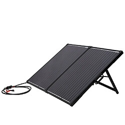 Technaxx TX-215 - Panneau solaire pliable 100W avec régulateur de charge pour charger les batteries