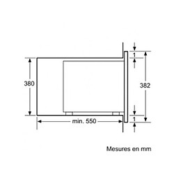 Avis Micro-ondes encastrable 25l 900w inox - bf550lmr0 - SIEMENS